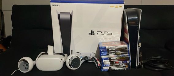Sony PlayStation 5 Wrapped American Flag Comes With 11 Games (Oculus 2 Included)