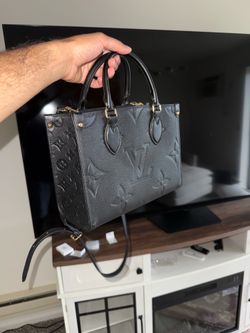 Brand new Louis Vuitton on the go PM Black Bag