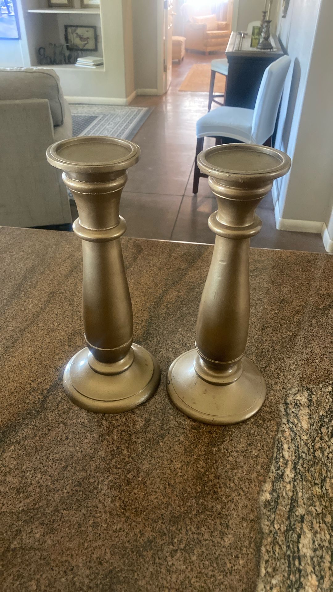 Candle Holders Gold