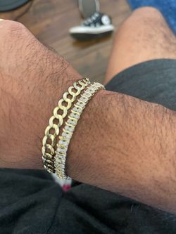 14 k gold bracelet