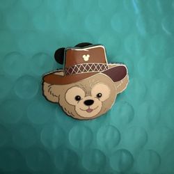 Hidden Mickey Duffy Frontier Pin 2012