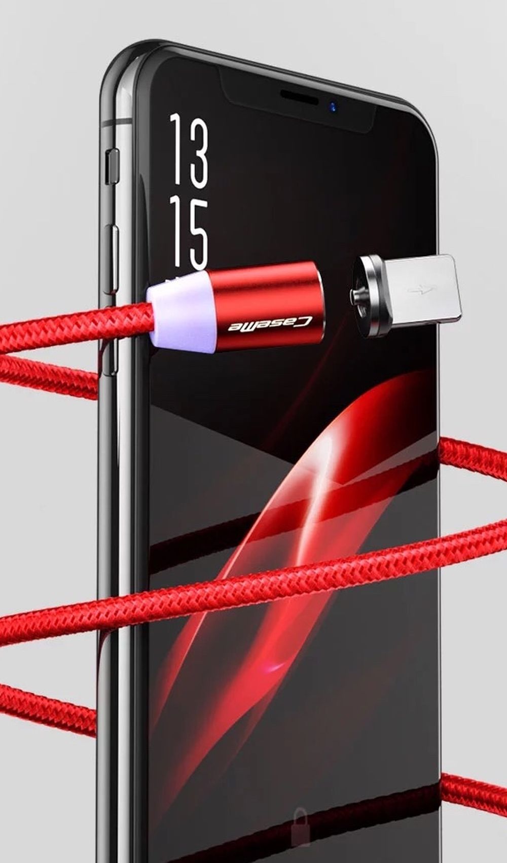 CaseMe magnetic Phone Charger For iPhone, Android And Type-C