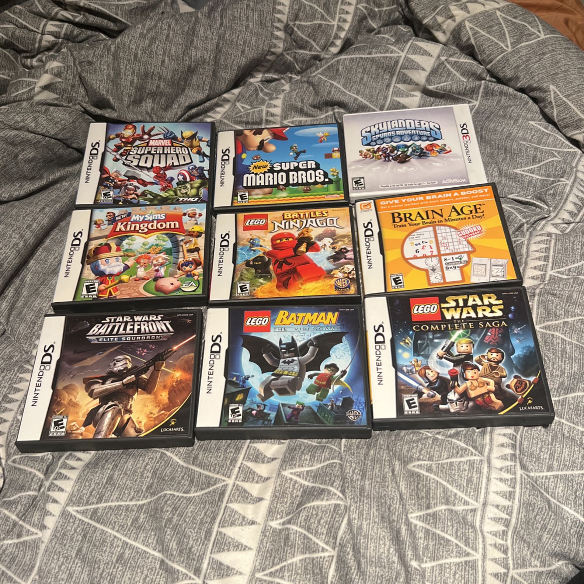 Nintendo Ds And 3ds Game Cases(NO GAME INSIDE)
