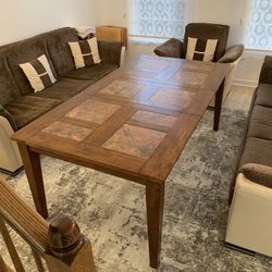 Dining Table with 6 Chairs 