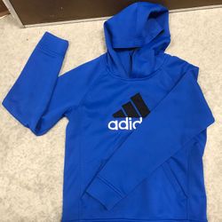 Adidas Blue Sweatshirt Kid’s Large 14/16 Lightly Worn
