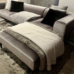 Rove Concepts Velvet Sectional