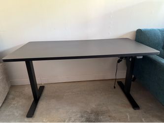 Black Adjustable Desk