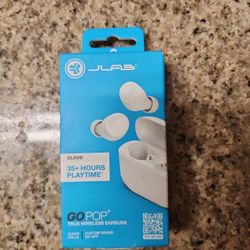 JLAB GO POP Wireless Earbuds New
