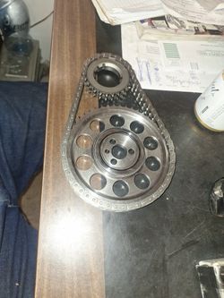 Billet Dual Roller Timing Set Bbc 9 Way Gear Thrust Bearing. Used Like New . Cloyes Brand.35th Ave And McDowell Phx