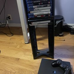PS4 with games