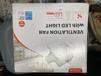 LED VENTILATION FAN!!