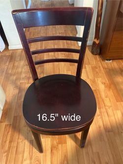 Wooden chairs set of 4