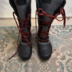 THE NORTH FACE Shellista IV Tall Black/Zinc Grey womens size 7.5