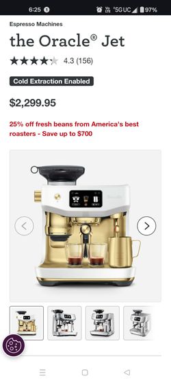 Breville Oracle Jet Espresso Machine