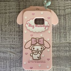 Hello Kitty My Melody Pink Samsung Galaxy S7 Edge Collectible Phone Case