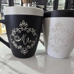 Mr and Mrs Coffee Cups