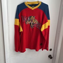 Old FLORIDA PANTHERS sweater XL