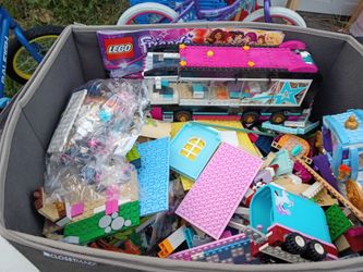 Tub of Lego Friends prices for all