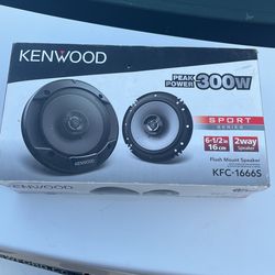 Kenwood Speakers 6 1/2 BRAND NEW