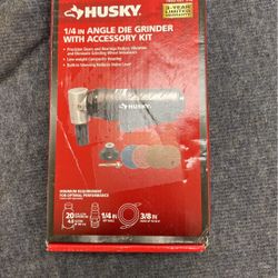 Husky 1/4in Angle Die Grinder 