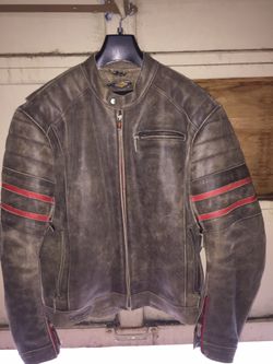 Power Trip Leather Motorcycle Jacket