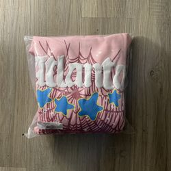 Pink Atlanta Sp5der Hoodie