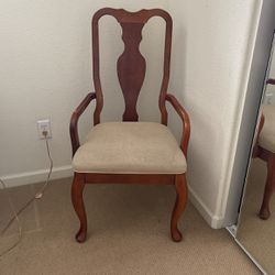 Wooden Chair With Cushion