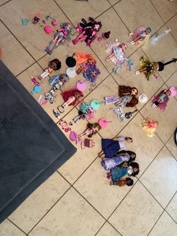 Dolls with accessories