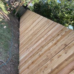 Fence Metal And Wood 