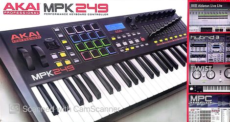 AkAI MPK 249 Performance Keyboard Controller