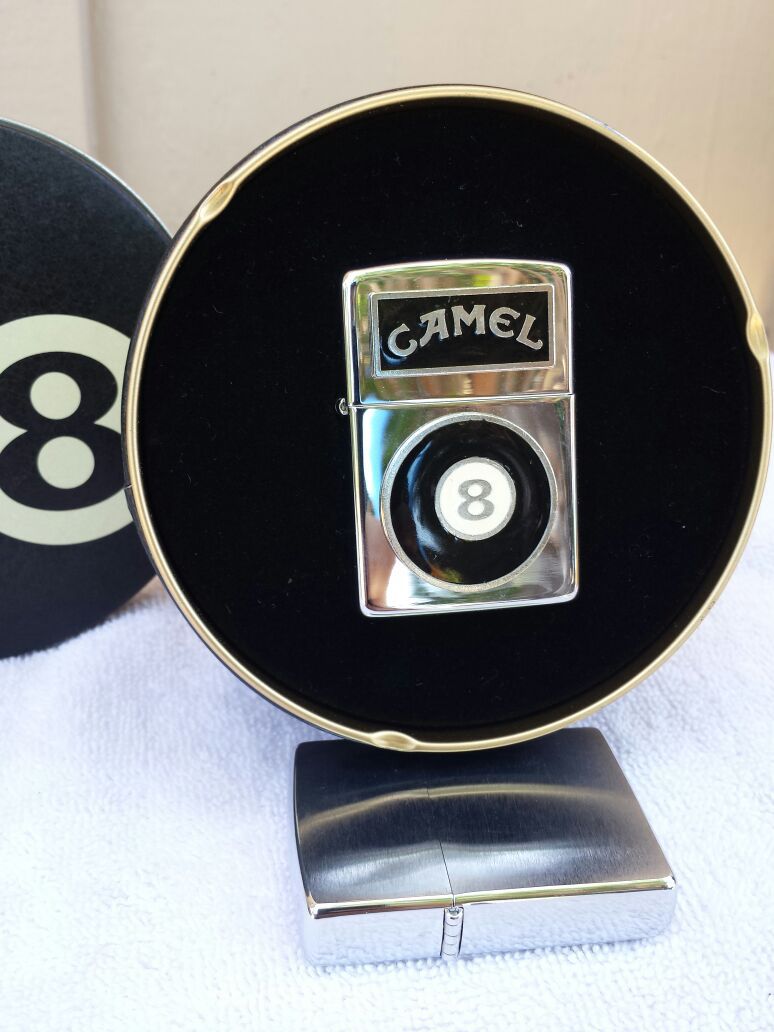 Collectible 8 ball Camel cigarette Zippo lighter for Sale in Concord, CA -  OfferUp
