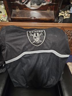 Raiders Jacket Xl Worn Only 2 Times