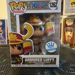 EXCLUSIVE Armored Luffy One Piece Funko Pop #1262 Anime Manga Animation TV Pop!