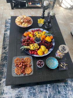 Coffee Table Wooden Square Style