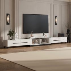 Mueble Para Television Mesa Consola Para TV  Con Gavetas TV Stand With Storage/ Entertainment Center Media Console Table For Living Room 