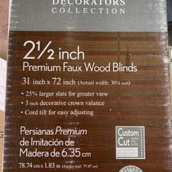 Faux Wood Blinds