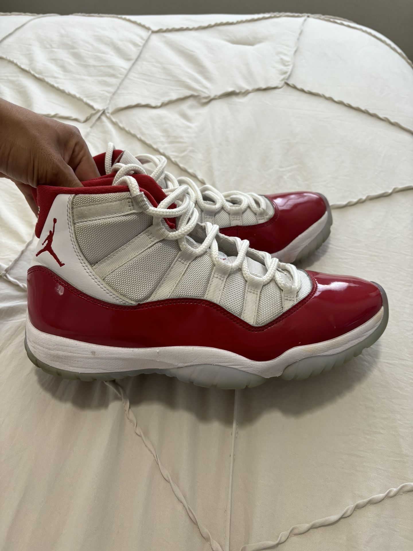 Cherry 11s Size 10.5 8/10 for Sale in Tolleson, AZ OfferUp