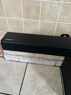Samsung soundbar an subwoofer