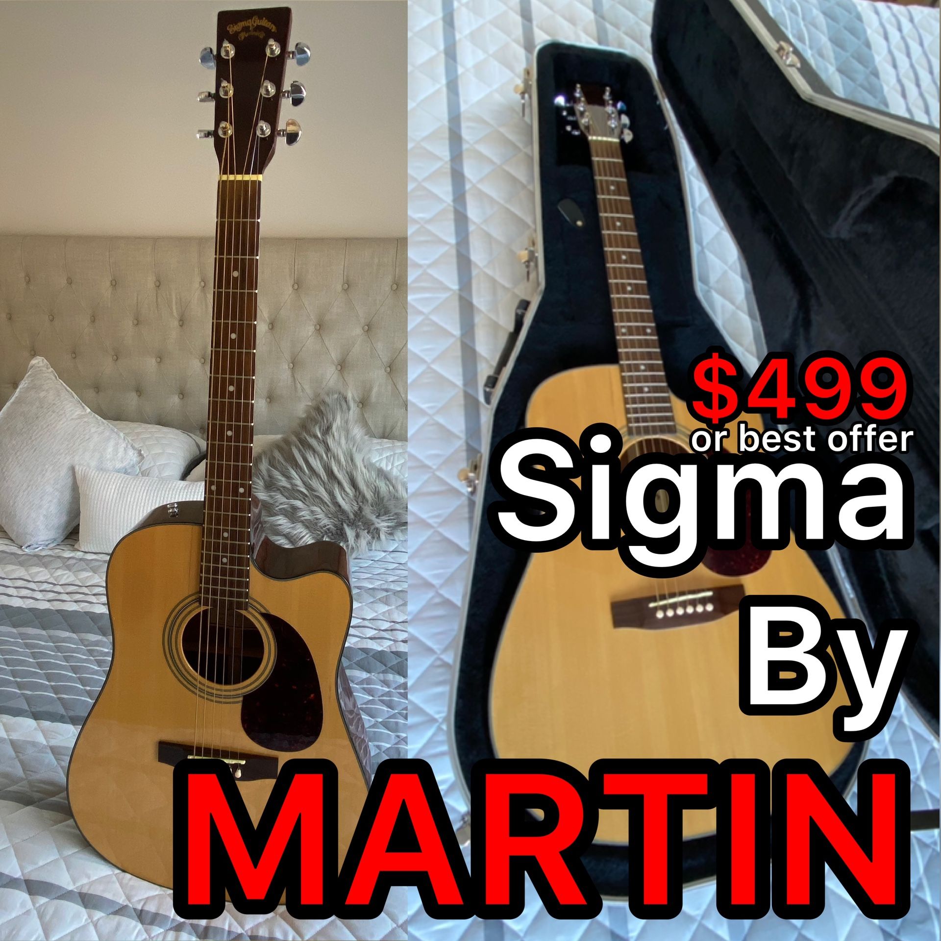 Sigma Martin Acoustic Electric Guitar