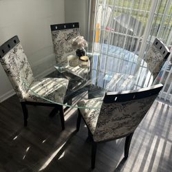 Refurbished Dinning Room Chairs And Kitchen Table 