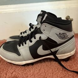 Air Jordan 1 Mid Football Cleats Size 8.5