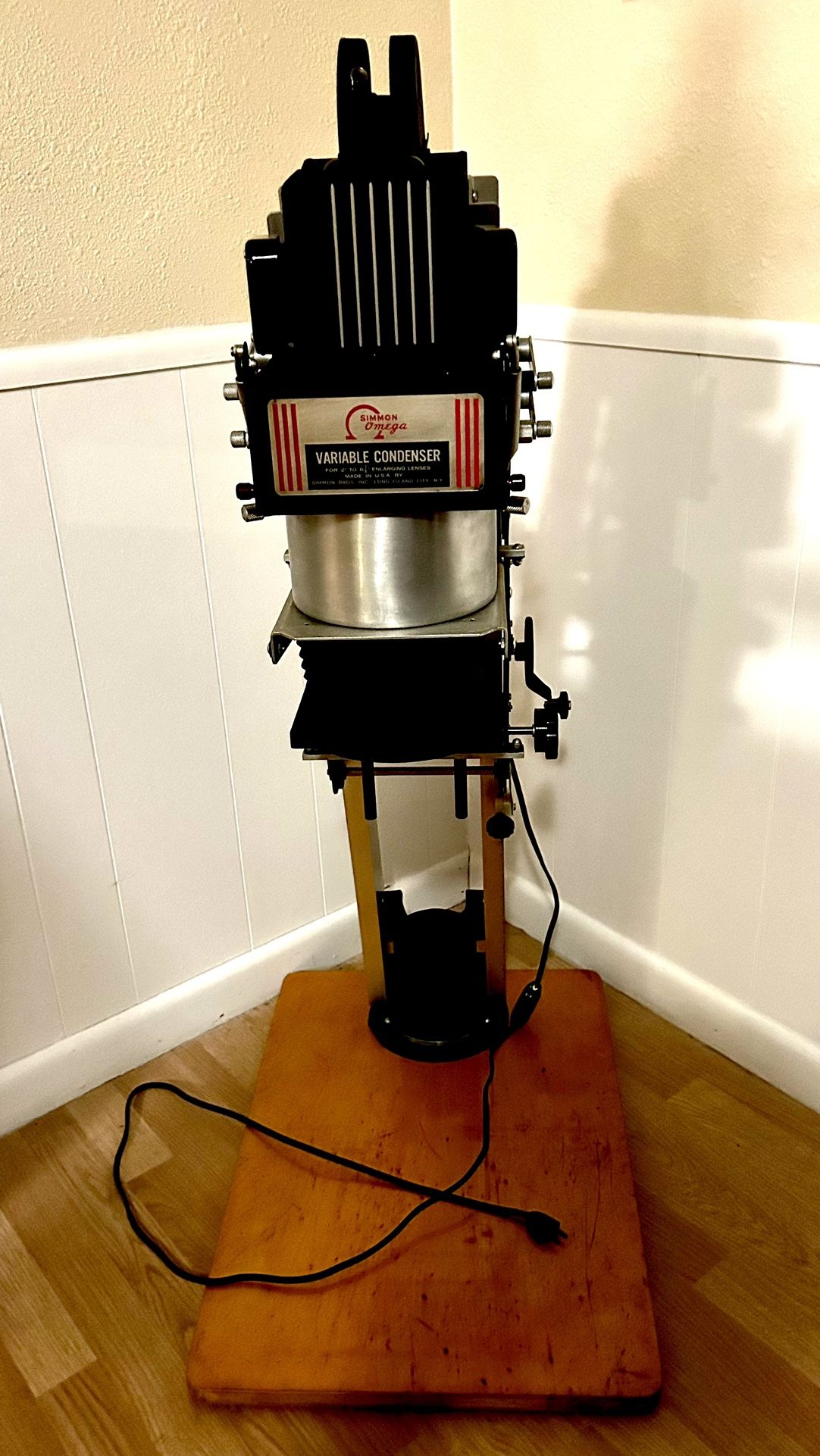 Omega Variable Condenser Type D 4x5 Enlarger