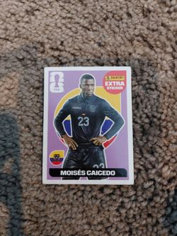 Moises Caicedo extra sticker.