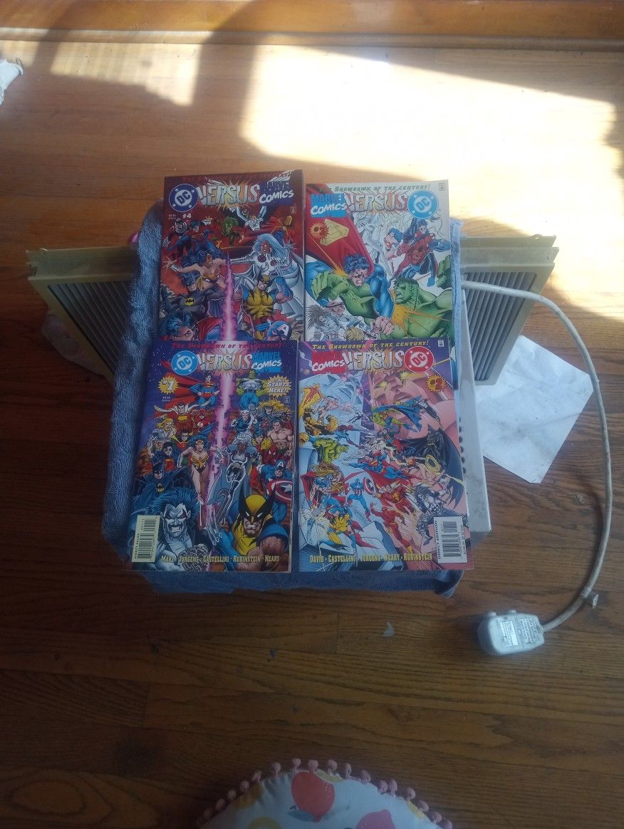 1996 DC VERSUS MARVEL, 4 Total. For All