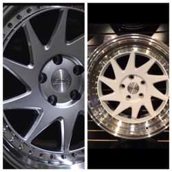 ESR SR09 18" Rim best fit 5x120 5x114 5x100 ( only 50 down payment/ no CREDIT CHECK)