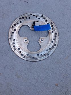 Honda 300ex rear disc