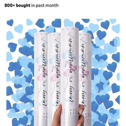Blue- Gender reveal Confetti