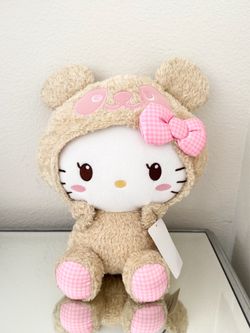 Sanrio Hello Kitty Teddy Bear Costume Plush 12”