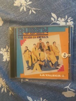 Rubén y Su Banda La Amenaza-La Talega 2 - Ex Banda Movil-1995 Disa/Fonovisa CD Nuevo Rare Muy Dificil De Conseguir