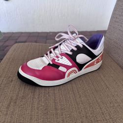 Size 10.5 US - Gucci Basket Red Black Demetra